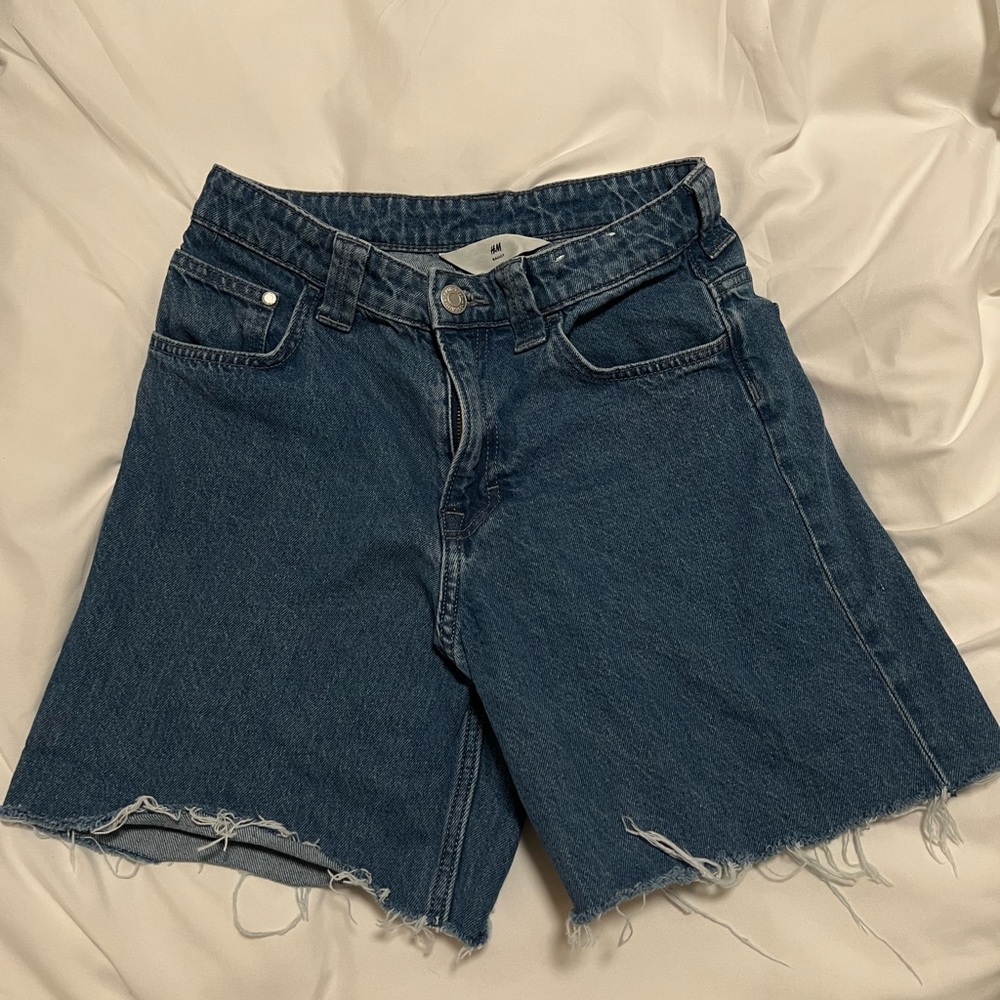 Junior’s Blue Denim Jorts